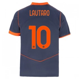 Inter Milan Lautaro Martinez 10 Matchtröjor Tredje Fotbollströja 2025-26